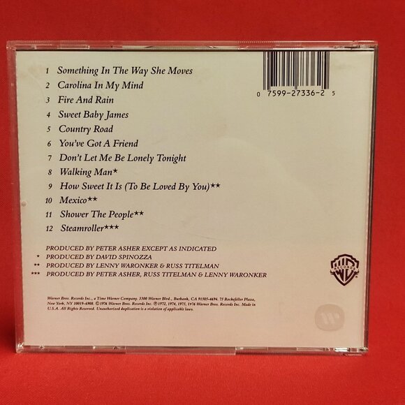 James Taylor Greatest Hits CD 1976 - Picture 2 of 8